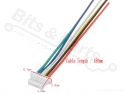 Signaalconnector JST SH 6-polig  micro met draad en socket 15cm